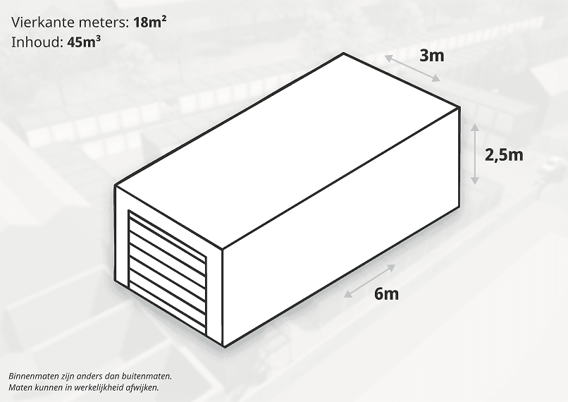 Afbeelding van een garagebox comfort